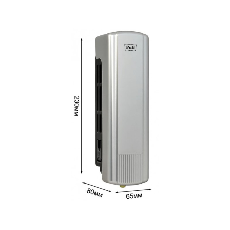 Дозатор жидкого мыла Puff 8110S хром параметры