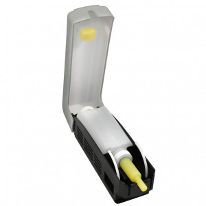 Дозатор жидкого мыла Puff 8110S хром вид внутри