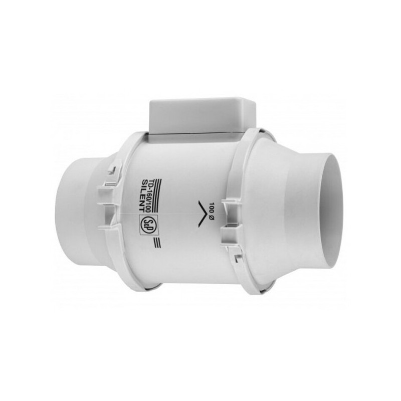 Вытяжной вентилятор Soler&Palau TD-250/100 сбоку