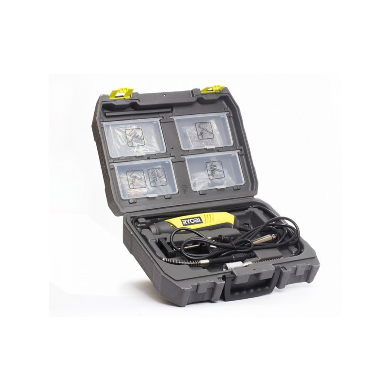 Гравер Ryobi EHT150V вид кейса внутри