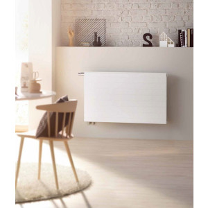 Радиатор стальной Kermi Therm-x2 Line-V тип 22 90,5x40,5 (левое подключение) в интерьере