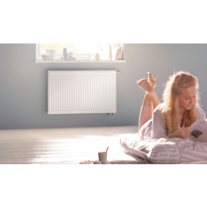 Радиатор стальной Kermi Therm-x2 Profil-V тип 33 50x50 (Россия) в интерьере