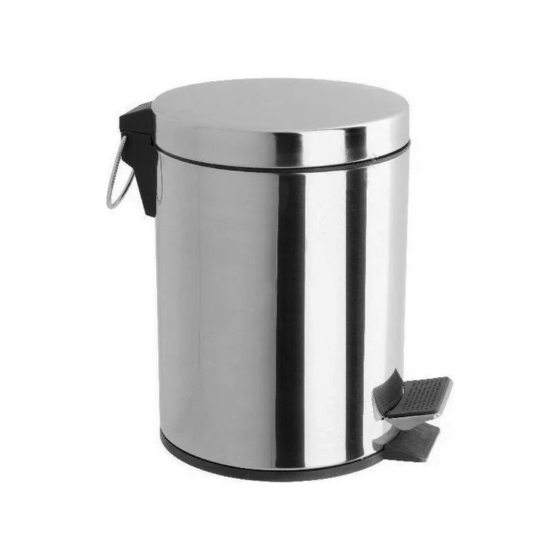 Мусорное ведро Frap F701 5 л хром