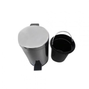 Мусорное ведро Frap F701 5 л хром комплектация