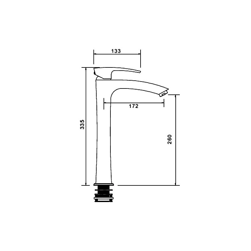 Смеситель Gappo Jacob G1007-11 хром схема