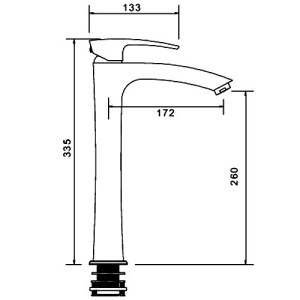 Смеситель Gappo Jacob G1007-11 хром схема