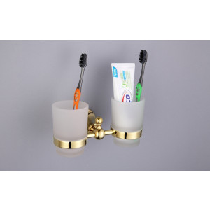 Набор стаканов для зубной щетки и пасты Gappo G1408 в интерьере