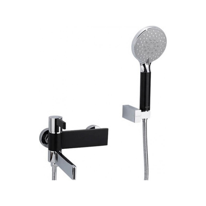 Смеситель Gappo Atlantic G3281 черный/хром