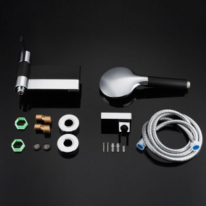 Смеситель Gappo Atlantic G3281 черный/хром комплектация