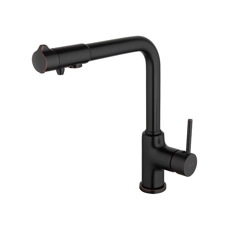 Смеситель Gappo G4390-10 черный