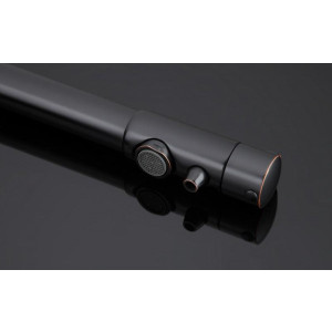 Смеситель Gappo G4390-10 черный аэратор