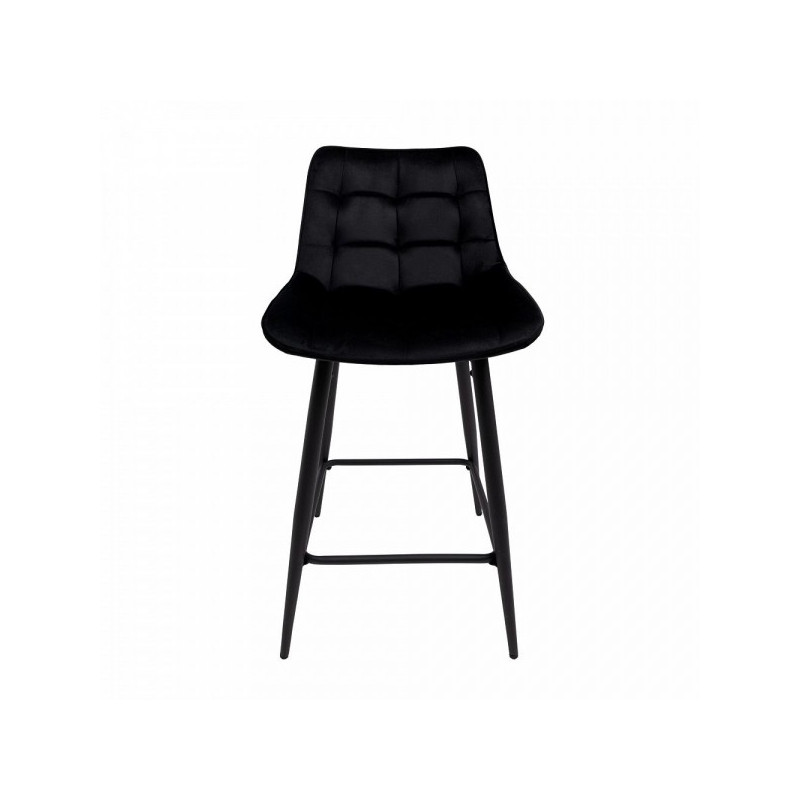 Стул AksHome Linx черный вид спереди