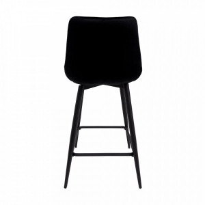 Стул AksHome Linx черный вид сзади