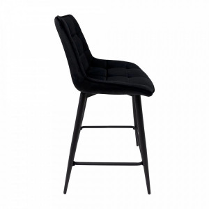 Стул AksHome Linx черный вид сбоку