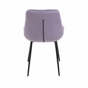 Стул Алвест AV 435 сливовый/черный вид сзади