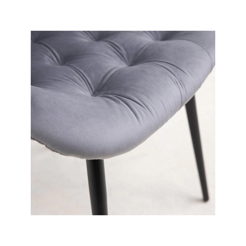 Стул Алвест AV 435 темно-серый/черный сиденье