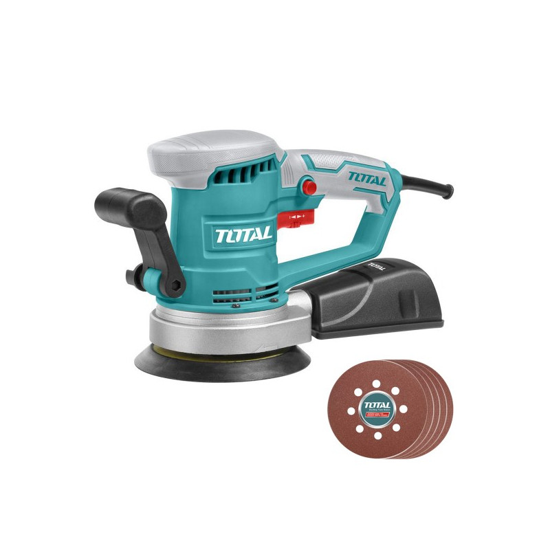Эксцентриковая шлифмашина Total TF2041506 комплектация