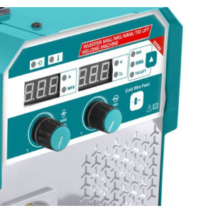 Сварочный полуавтомат-инвертор Total TMGT1601 дисплей