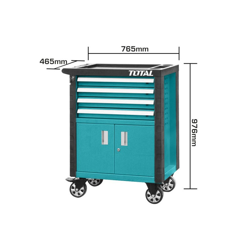 Тележка Total THRC01041 размеры