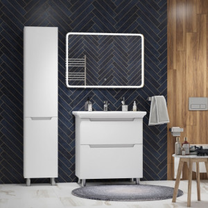 Зеркало Briz Альби 100x70 в интерьере