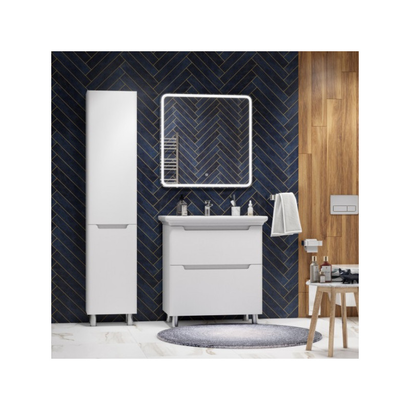 Зеркало Briz Альби 80x80 в интерьере