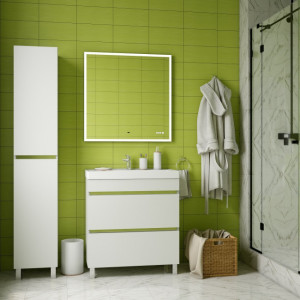 Зеркало Briz Элен классик 80x80 в интерьере