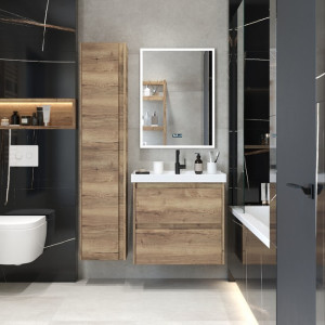 Тумба с умывальником Briz Берн 70 238 03-18070-15 00 ВЕЛ в интерьере