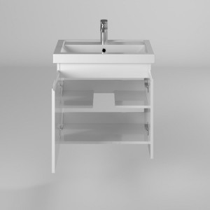 Тумба с умывальником Briz Бьелла 60 364 03-18060-06 00 БЕЛ вид внутри