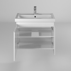 Тумба с умывальником Briz Бьелла 70 364 03-18070-06 00 БЕЛ вид внутри