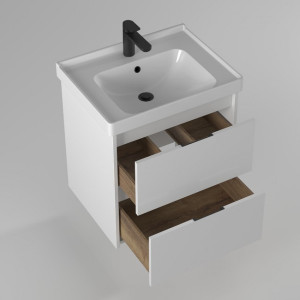 Тумба с умывальником Briz Вена 60 239 03-18060-15 00 БЕЛ вид внутри