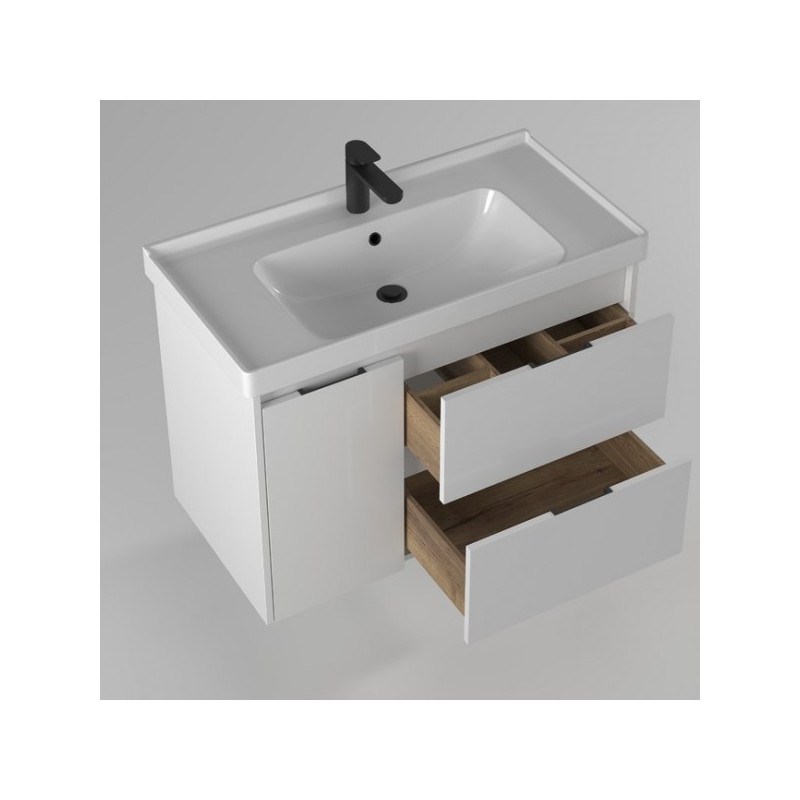 Тумба с умывальником Briz Вена 90 239 03-20090-15 00 БЕЛ вид внутри