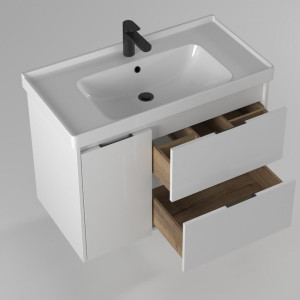 Тумба с умывальником Briz Вена 90 239 03-20090-15 00 БЕЛ вид внутри