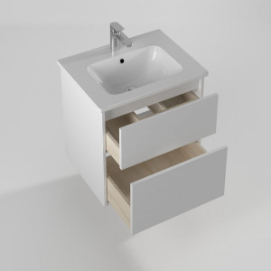 Тумба с умывальником Briz Монца 60 237 03-18060-11 00 БЕЛ вид внутри