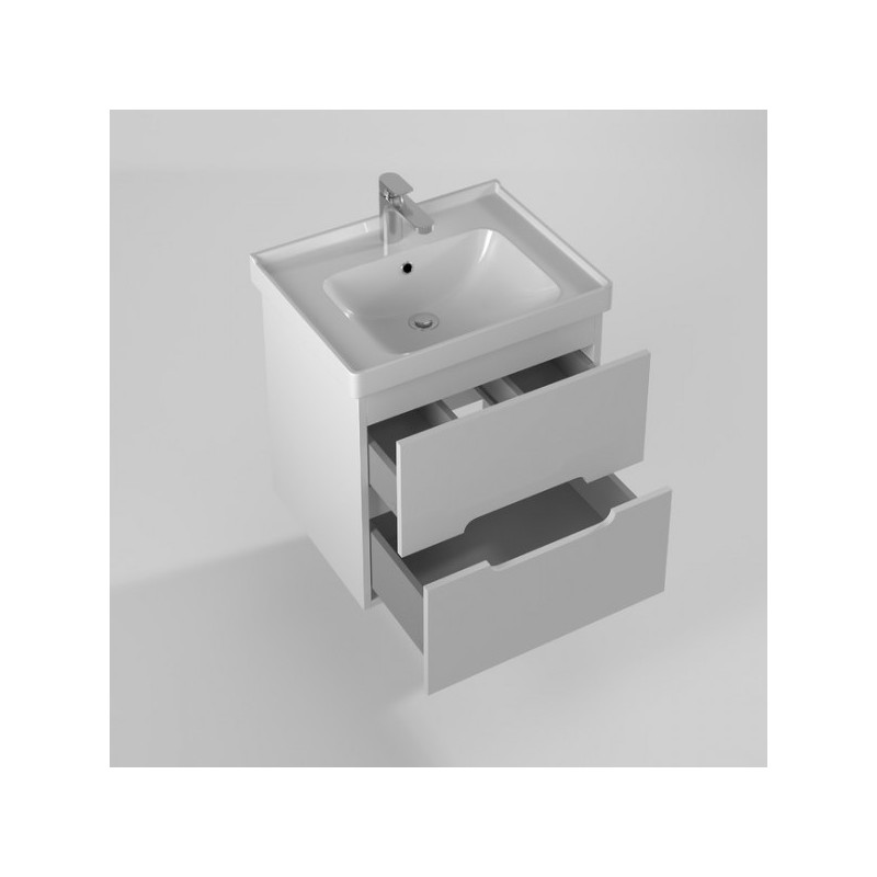 Тумба с умывальником Briz Пола 60 236 03-18060-15 00 БЕЛ вид внтри