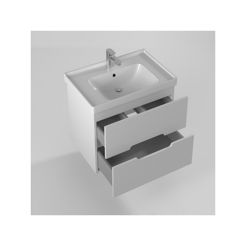 Тумба с умывальником Briz Пола 70 236 03-18070-15 00 БЕЛ вид внутри