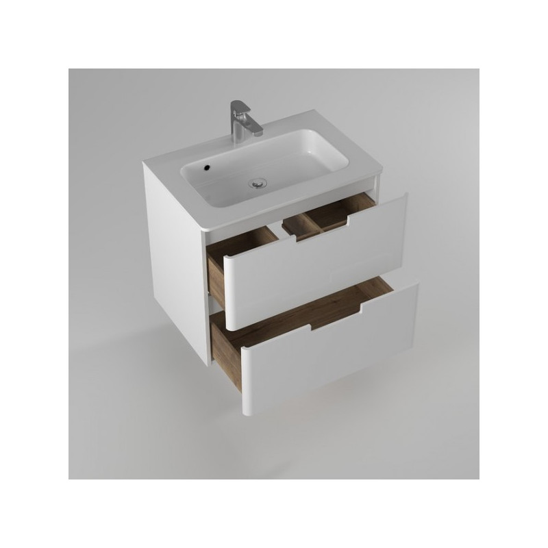 Тумба с умывальником Briz Прато 70 240 03-18070-16 00 БЕЛ вид внутри