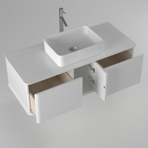 Тумба с умывальником Briz Рим 120 233 03-18120-00 00 БЕЛ вид внутри