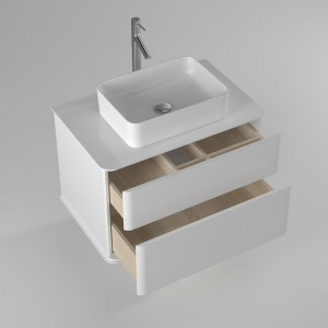 Тумба с умывальником Briz Рим 80 233 03-18080-00 00 БЕЛ вид внутри