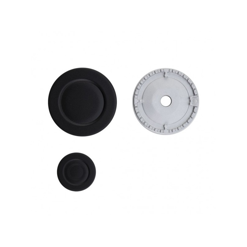 Газовая варочная панель HOMSair HGG641EWH White комплект комфорки