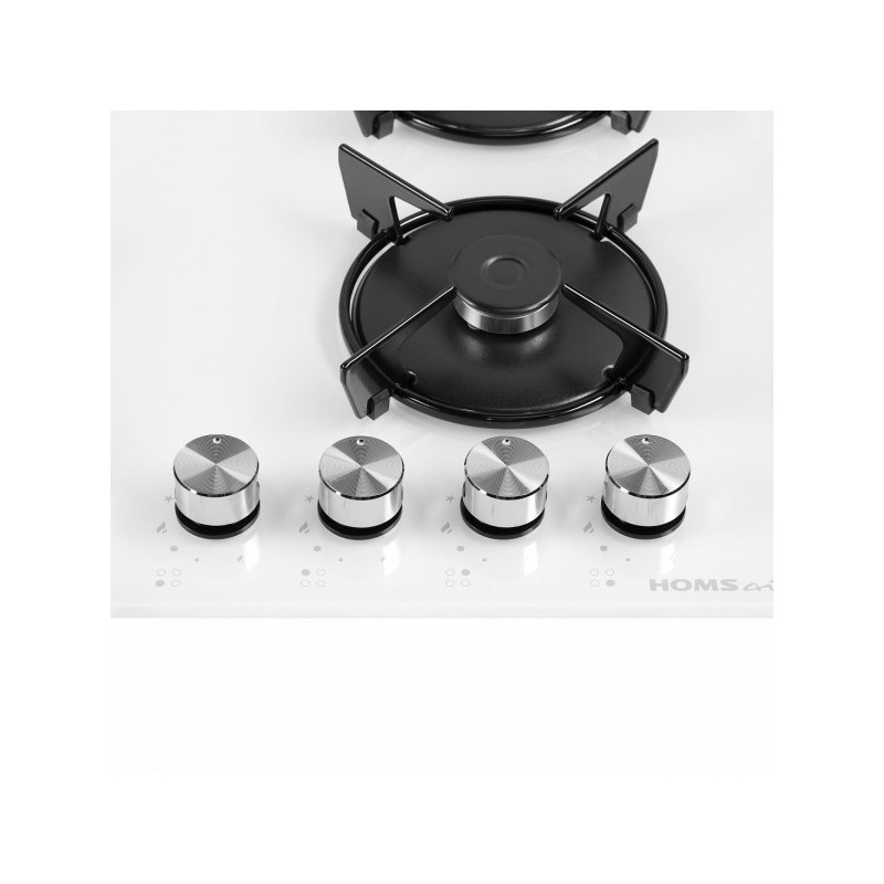 Газовая варочная панель HOMSair HGG641EWH White р