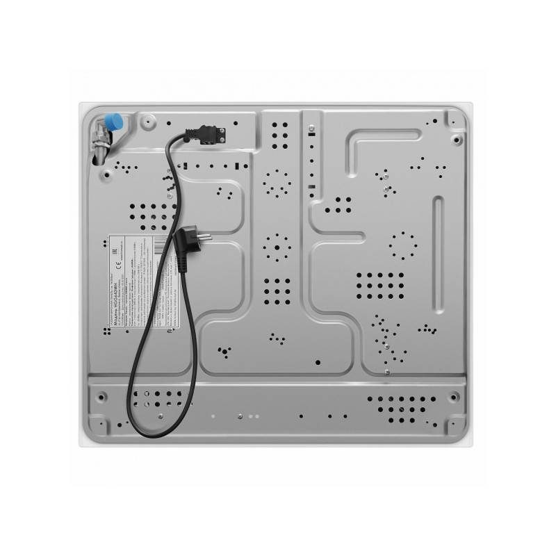 Газовая варочная панель HOMSair HGG641EWH White сзади