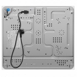 Газовая варочная панель HOMSair HGG641EWH White сзади