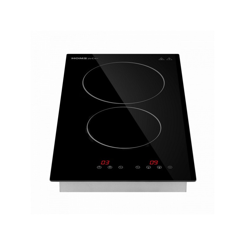 Электрическая варочная панель HOMSair HVC32BK Black спереди