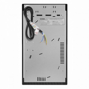Электрическая варочная панель HOMSair HVC32BK Black вид сзади