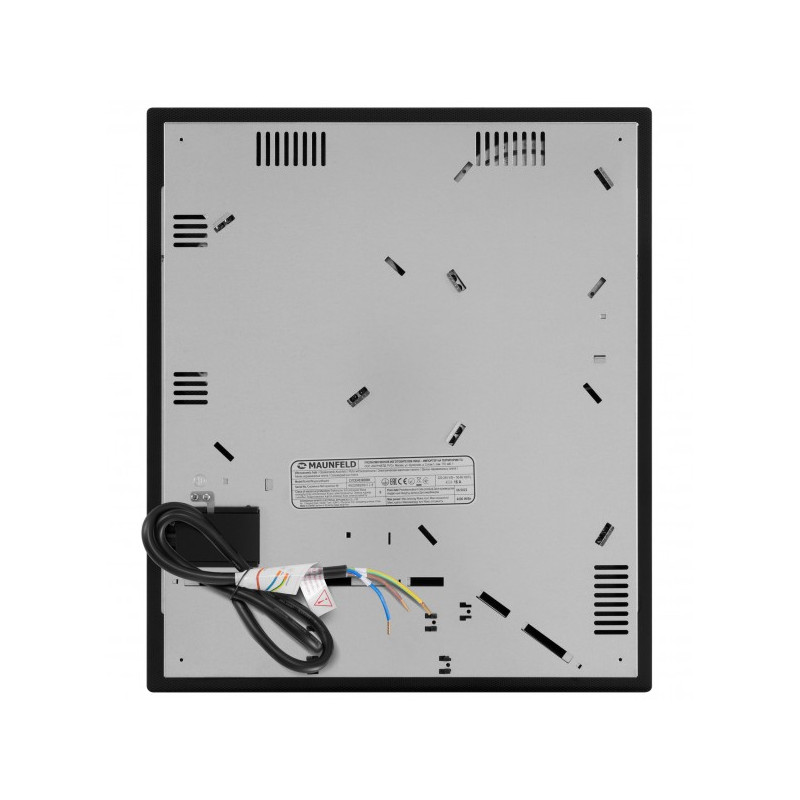 Электрическая варочная панель Maunfeld CVCE453BDBK Black вид сзади