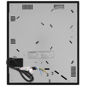 Электрическая варочная панель Maunfeld CVCE453BDBK Black вид сзади