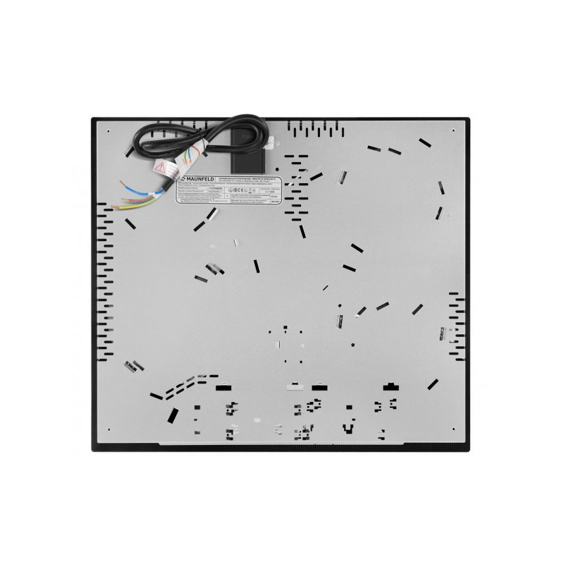 Электрическая варочная панель Maunfeld CVCE594BDBK Black вид сзади