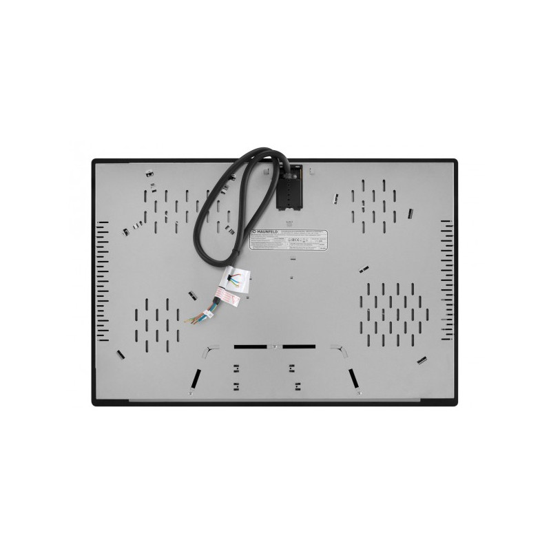 Электрическая варочная панель Maunfeld CVCE774SMTBK Black вид сзади