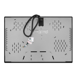 Электрическая варочная панель Maunfeld CVCE774SMTBK Black вид сзади