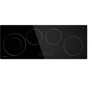 Электрическая варочная панель Maunfeld CVCE904DLBK Black включена